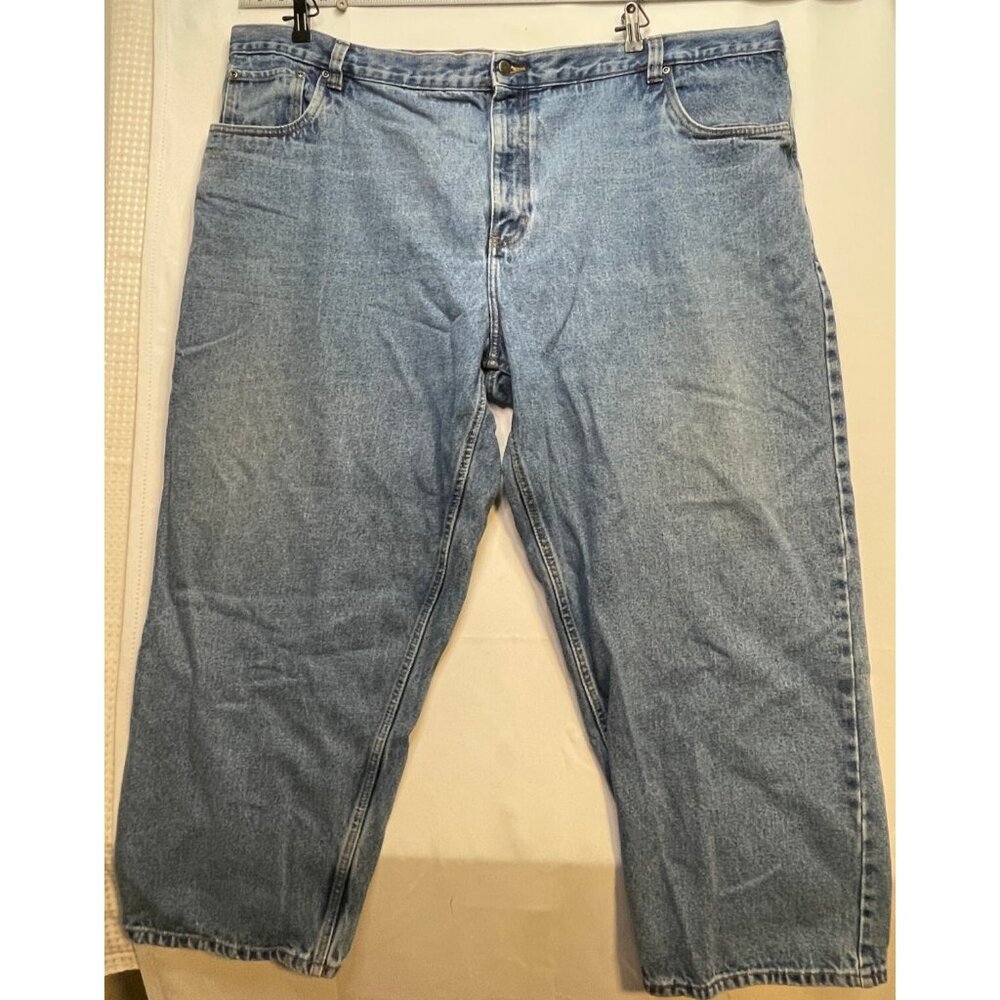 Sea jeans mens 50 x 30 big & tall high rise tapered blue